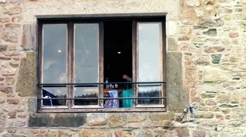 View to the window Stock Footage 66260784