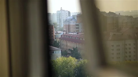 View from the window Stock Footage 93184539