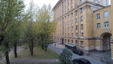 View from the window Stock Footage 97456154