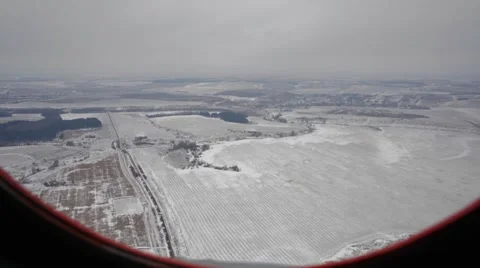 View from the window of the helicopter Video stock 58517370