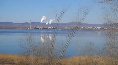 View from the window of a moving train Video stock 56922085