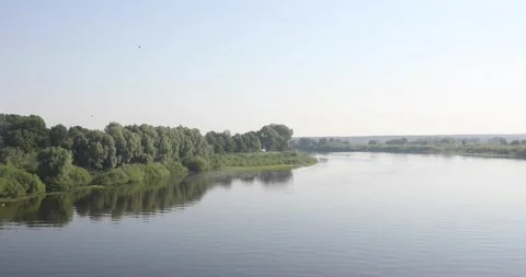 View from the window of a moving train Stock Footage 220517248