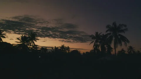 View From Window Of Old  Train Moves On Countryside ，Tanzania Stock Footage 131253801