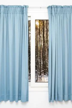 View from the window on the Stockfoto's