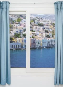 View from the window on the Stock Photos