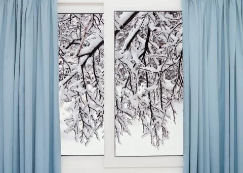 View from the window on the Foto stock