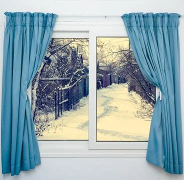 View from the window on the Stock Photos