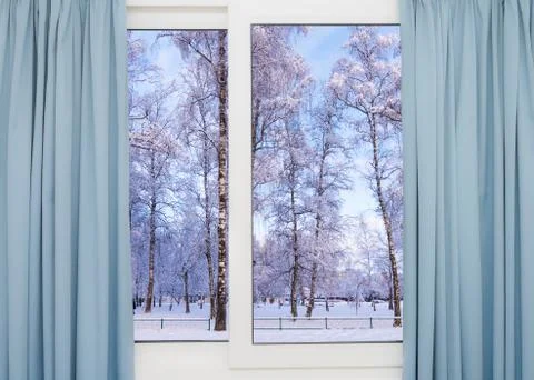 View from the window on the Stock Photos