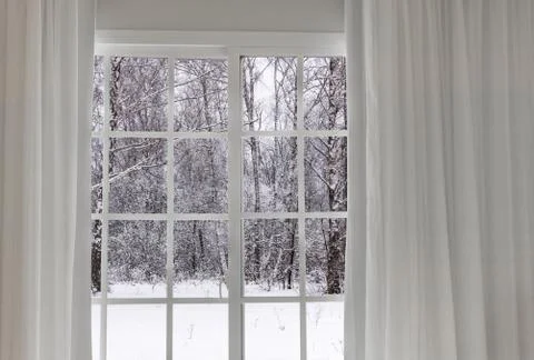 View from the window on the Foto stock