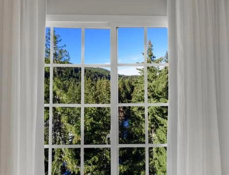 View from the window on the Stock Photos