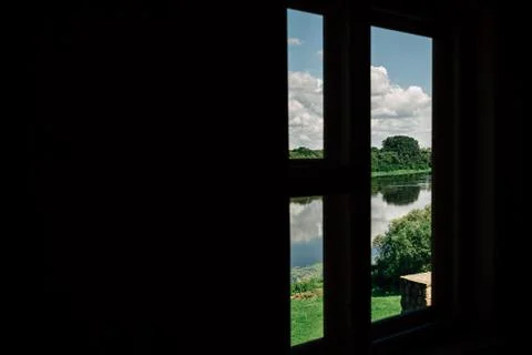 View from the window Foto stock