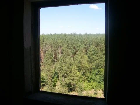 View from the window Stock Photos