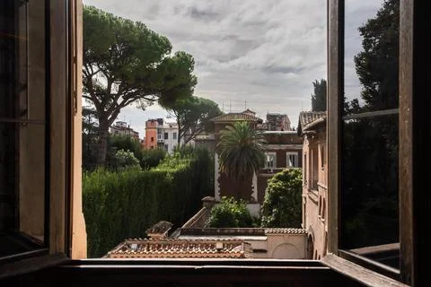 View from the window Stock Photos