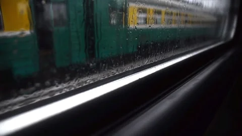 The view from the window of the railway 動画素材 129711581