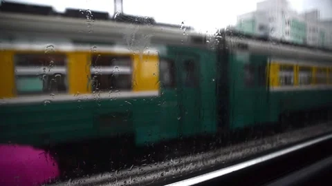 The view from the window of the railway 動画素材 129711596