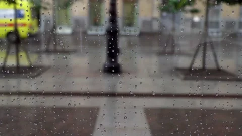 View from the window on the self-isolation. Stock Footage 146973590