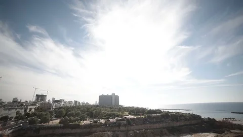 The View from the Windows of the Sea Stock Footage 72788019