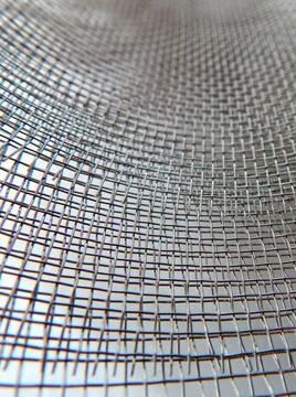 View of a wire mesh for use as a background Stock Photos