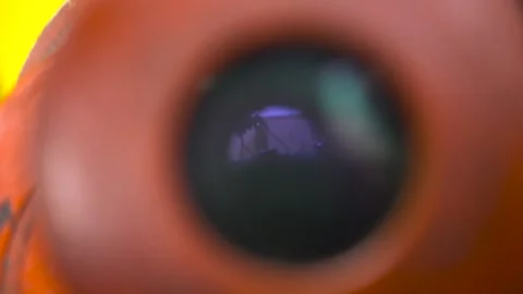 View into Working Old Soviet Ionic-Plasma Deposition Installation Stock Footage 91666639