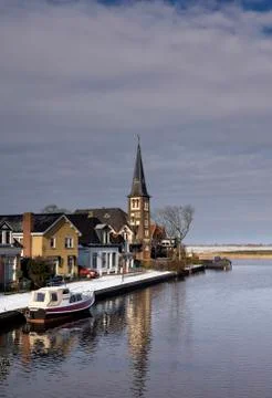 View at Woudsend Stock Photos
