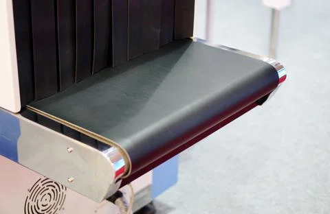 View of X-Ray security screening machine in a public place Stockfoto's