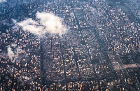 View from the Xi'an, China Stock Photos