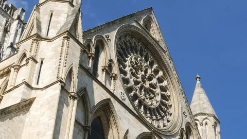View of York Minster Stock Footage 76355517