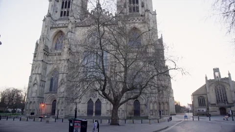 View Of York Minster Video stock 242707463