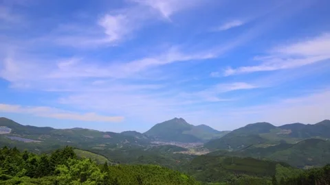 View of Yufuin (Yufuin, Yufu City, Oita Prefecture) Stock Footage 341953601