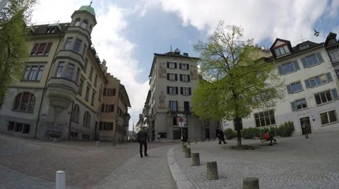 View on Zurich 4K 動画素材 49314472
