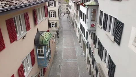 View of the Zurich Stock Footage 142710145