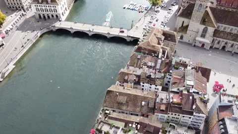 View of the Zurich Stock Footage 142710199