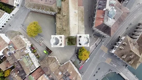 View of the Zurich Stock Footage 142710231