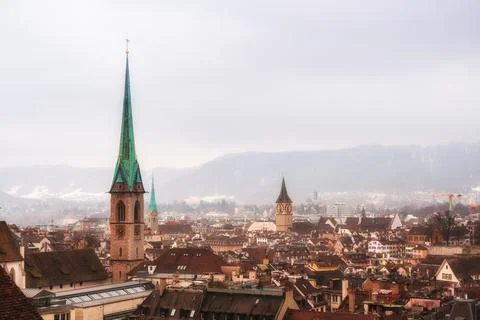 View of Zurich Stock Photos