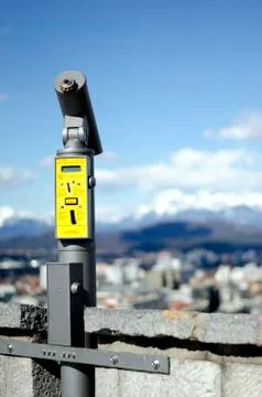 Viewfinder telescope Stock Photos