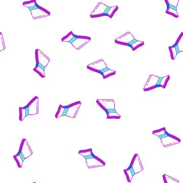 Viewfinder tool isometric icon seamless pattern Stock Illustration