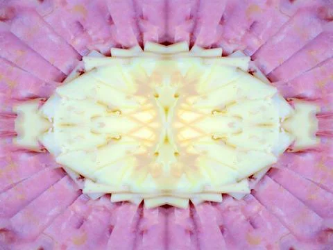 Viewing a kaleidoscope Stock Photos
