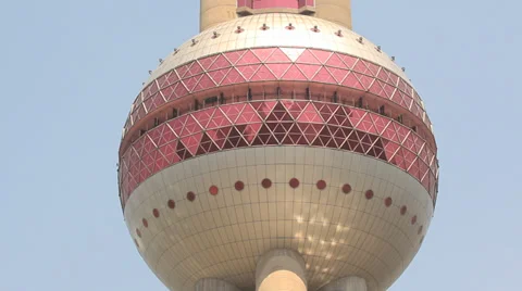 Viewing Platform from Shanghai Perl Tower Stock Footage 39394326