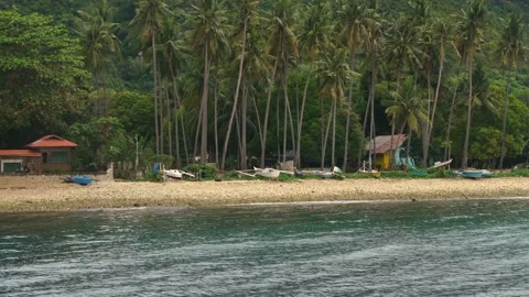 Viewing the shore Stock Footage 155822618