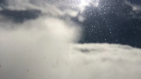 Viewing a Storm from Plane Window Timelapse Stock Footage 52484292