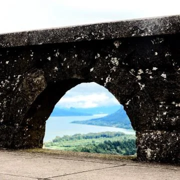 Viewpoint Columbia River Stock Photos
