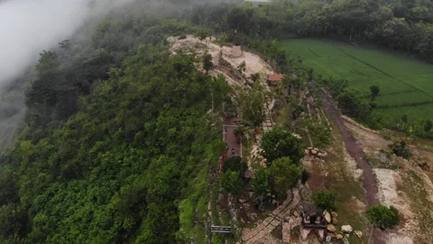 Viewpoint at Hill Mangunan Stock-Footage 142677388