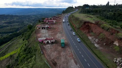 Viewpoint Kenya Traffic Stockbeeldmateriaal 194492724