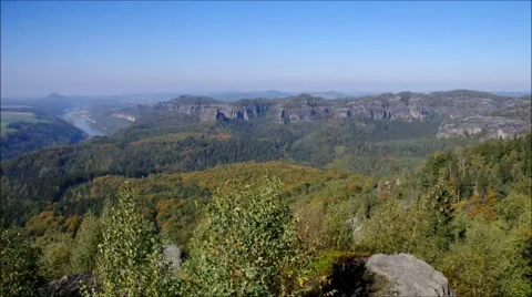 Viewpoint Kipphornaussicht Stock Footage 57990855