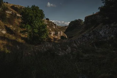 Viewpoint to Lathkill Dale Stock Photos