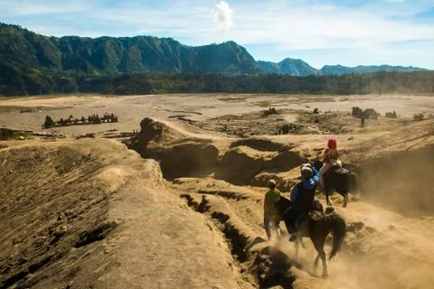 Viewpoint from the Mount Bromo, East Java, Indonesia Photos