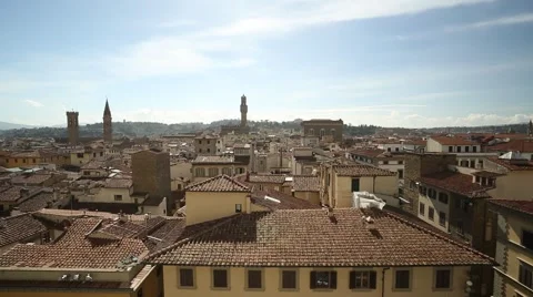 A viewpoint over Florence, Italy Stock Footage 47933736