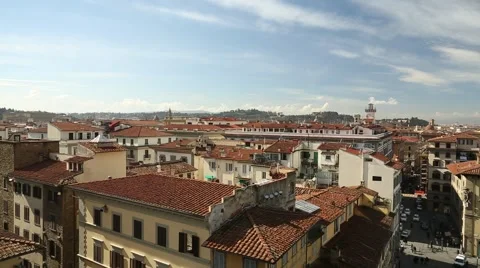 A viewpoint over Florence, Italy Video stock 47933880