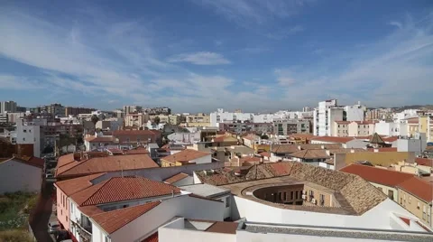 Viewpoint over Malaga, Spain Stock Footage 46082258