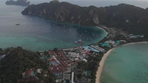Viewpoint from Phi Phi Stock Footage 260468958